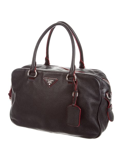 prada vitello daino bauletto|prada vitello daino satchel.